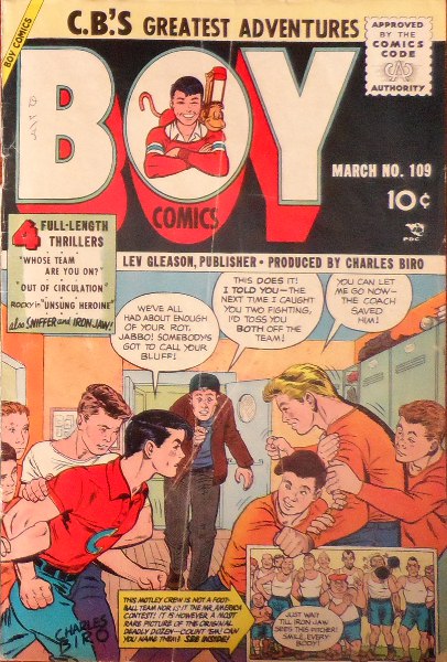 Issues 102 110 Boy Comics